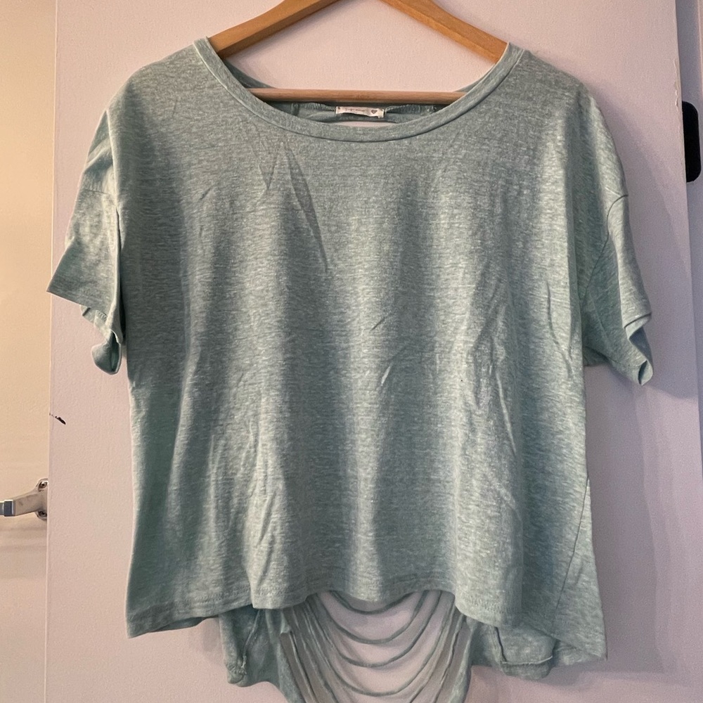 Cute ripped back shirt